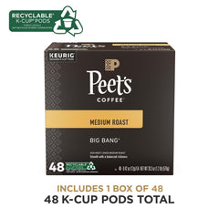 Peet's Coffee Big Bang morning cup highlighting aroma and balance