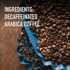 Peet's Coffee Decaf House Blend pods closeup, showcasing rich flavor possibilities.