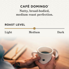 Peet's Coffee latin-blend-aroma captures a lively morning ritual.