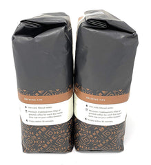 Peet's Major Dickason's Blend whole beans closeup highlighting premium roast.