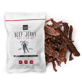People's Choice Beef Jerky in a bag with bold old-fashion hot-spicy flavor.