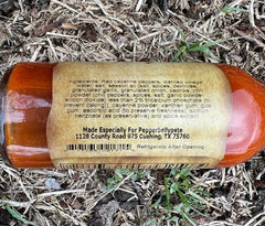 Pepper Belly Pete's Zippy-Zap ingredients blend enhances flavor and aroma.