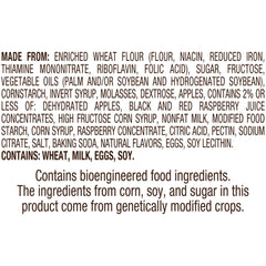 pepperidge farm detailed shot of raspberry filling, emphasizes bright fruity flavor