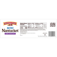 Pepperidge Farm Nantucket mini cookies open pack – ready-to-eat treats.