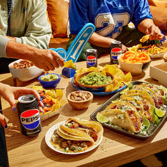 Pepsi party setup featuring the 10-pack for celebrations.