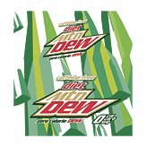 PepsiCo caffeine-free Diet Mountain Dew can for a refreshing citrus lift, ideal on ice or straight from can.