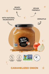 Perfect Choice Caramelized Onion burger topping elevates grilled meats.