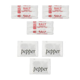 Perfect Stix salt packets, individually wrapped for sanitation and portion control.