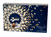 Perugina classic dark chocolate box front view, showcasing elegant packaging