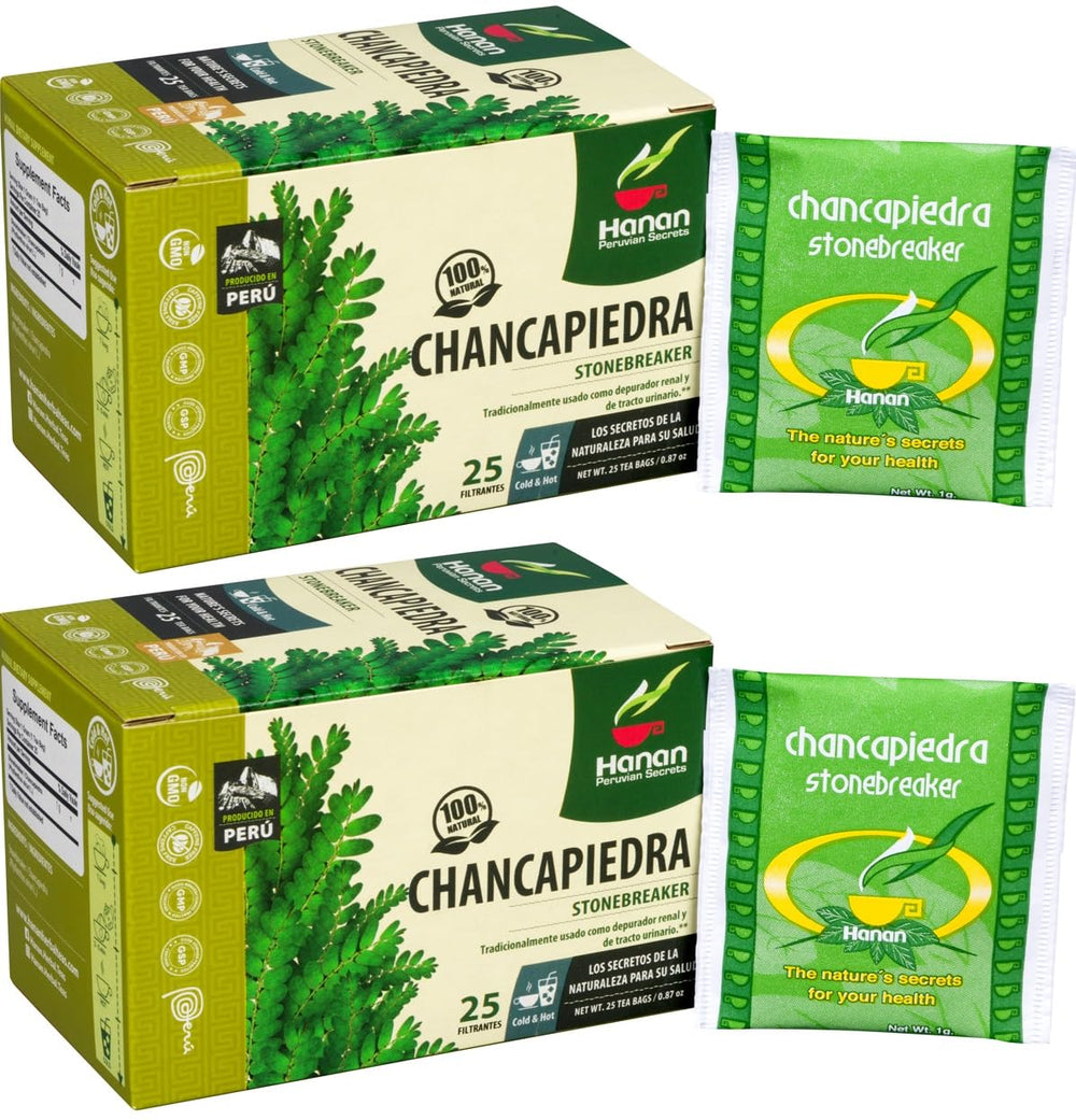 Peruvian Naturals Hanan Chanca Piedra Tea box for daily wellness ritual