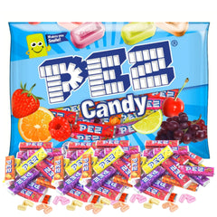 PEZ candy refill rolls in 11oz variety bag, ready for quick treats.
