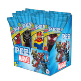 PEZ Marvel 12-pack dispensers with assorted characters for collectability and party fun.