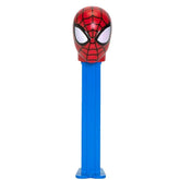PEZ Spider-Man candy dispenser in hero pose, a fun Marvel accessory for kids.