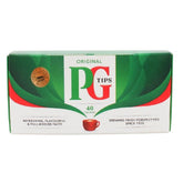 PG Tips Black Tea square bag release delivers balanced flavor.