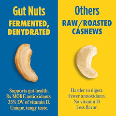 Philosopher Foods Gut Nuts 3oz pouch showcases convenient, portable snacking