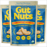 Philosopher Foods Gut Nuts fermented cashews deliver crunchy tang for on-the-go snacking