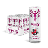 PHX Hydration Energy Drink wild berry can ready to sip for refreshment