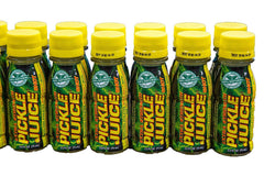Pickle Juice Extra Strength Shot label detail highlights gluten-free and sugar-free traits
