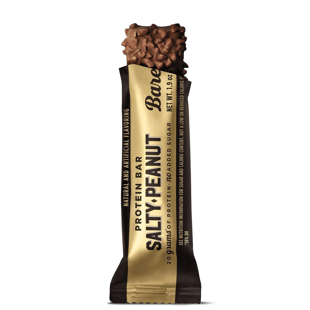 PickN Buy Barebell salty peanut bar pack showcases a protein-friendly on-the-go snack