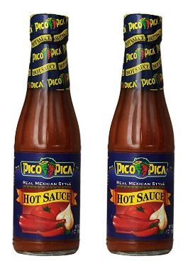 Pico Pica hot sauce 7oz pack of two bottles, ready to elevate everyday meals