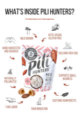 Pili Hunters 5oz bag ready for pantry or travel