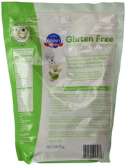 Pillsbury Best Gluten Free Flour Blend Pack 2 box-back highlights value and prep tips.