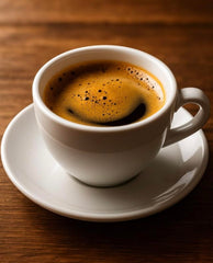PILON roasted beans close-up showcases rich dark espresso roast aroma for morning ritual.