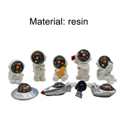 Pinenjoy miniature rocket toppers ideal for cake decorating and tabletop scenes.