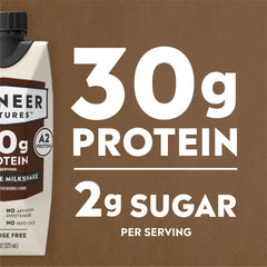 Pioneer Pastures 12-pack packaging on shelf for convenient nutrition