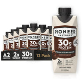 Pioneer Pastures A2 milkshake chocolate bottle ready-to-drink protein