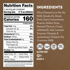 Pioneer Pastures high-protein A2 milkshake glass for post-workout recovery