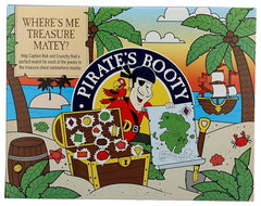 Pirate Brands aged white cheddar rice and corn puffs lunchbox display for easy snacking