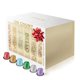 Piu Bello espresso pods variety pack for quick, café-style mornings.