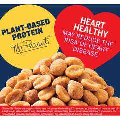 PLANTERS Nuts detail, honey glaze and salt for balanced flavor.