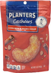 PLANTERS cashews cinnamon and brown sugar trail mix bowl demonstrates convenient snacking at home