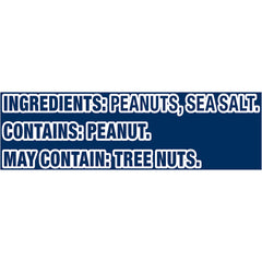 Planters lightly salted jar poured into a bowl for a quick snack