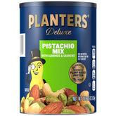 Planters Pistachio Lovers Nut Mix canister ready for on-the-go snacking