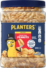 Planters Salted Cocktail Peanuts in a bowl, perfect for gatherings.