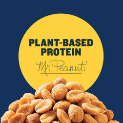 Planters Sweet and Spicy Peanuts served in a bowl, crunchy heat.