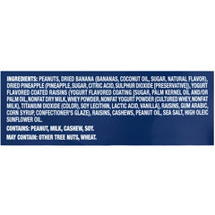Planters Tropical Fruit and Nuts Trail Mix resealable bag shown for freshness.