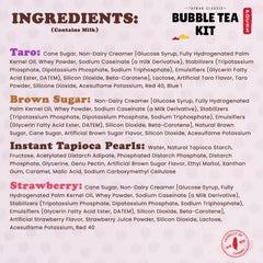 Pocas strawberry flavor powder for bright, creamy drinks.