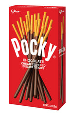 Pocky mess-free on-the-go snack for travel, school, or work.
