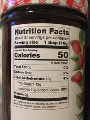 Podravka Rose Hip Jam label shows origin and versatile usage