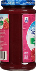 Polaner Sugar Free with Fiber jar with spoon for on the go spread