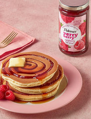 Polaner Verry Berry spoon spread on a warm slice of bread