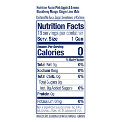 Polar Seltzer Pink Apple Lemon can highlights bright fruit flavor with zero sugar.