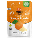 Pol’s Freeze Fresh orange powder bottle adds bright citrus flavor to baking