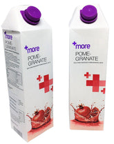 Pomegranaze carton-front view showing natural refreshment and no sugar
