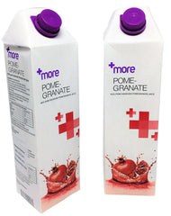 Pomegranaze carton-front view showing natural refreshment and no sugar