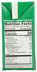 Pomi Tomatoes Strained Organic bottle pour highlights ready-to-use sauce base